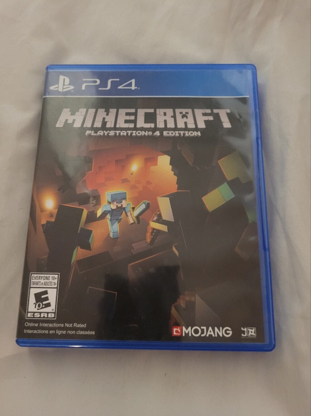 Minecraft PlayStation 4 Edition - PS4 Video Game (Blue Case)